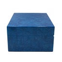 Humidor Luxe Madrone Blue