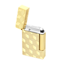 Briquet Initial Cube Doré