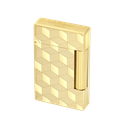 Briquet Initial Cube Doré