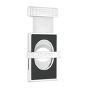 ​​Coupe-Cigares Slim noir/chromé