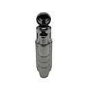 Briquet Triple Jets Flammes Chromé