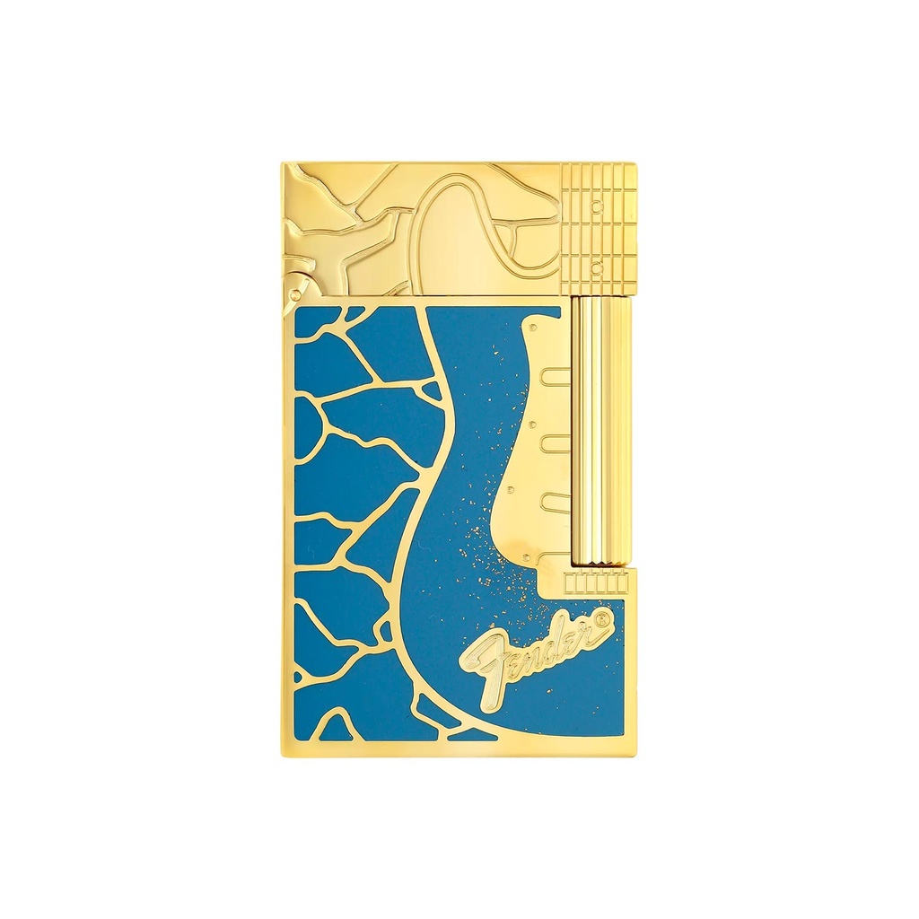 Briquet Ligne 2 Cling Fender blue gold