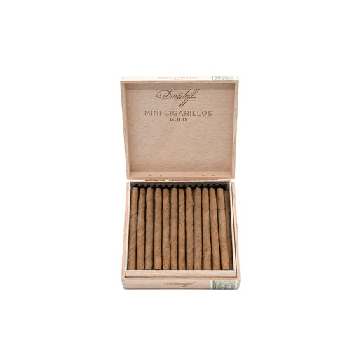 Mini Cigarillos Gold (Coffret de 50)