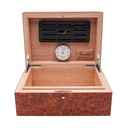 ​​Humidor Gentili Amboine brun