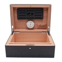 ​​Gentili Humidor Erable gris-noir