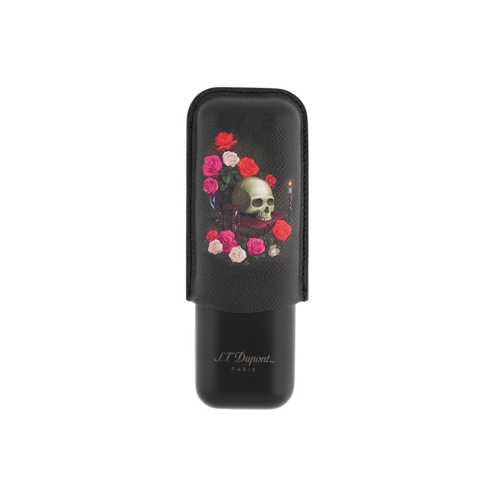 S.T.Dupont 2 cigares Memento Mori noir
