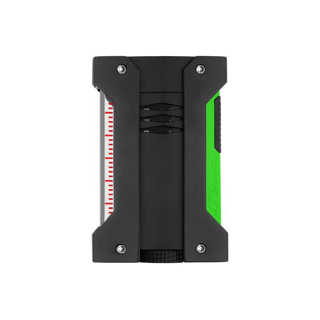 Briquet Dupont Défi Extrême Vert Fluo
