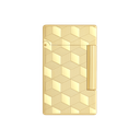 Briquet Initial Cube doré