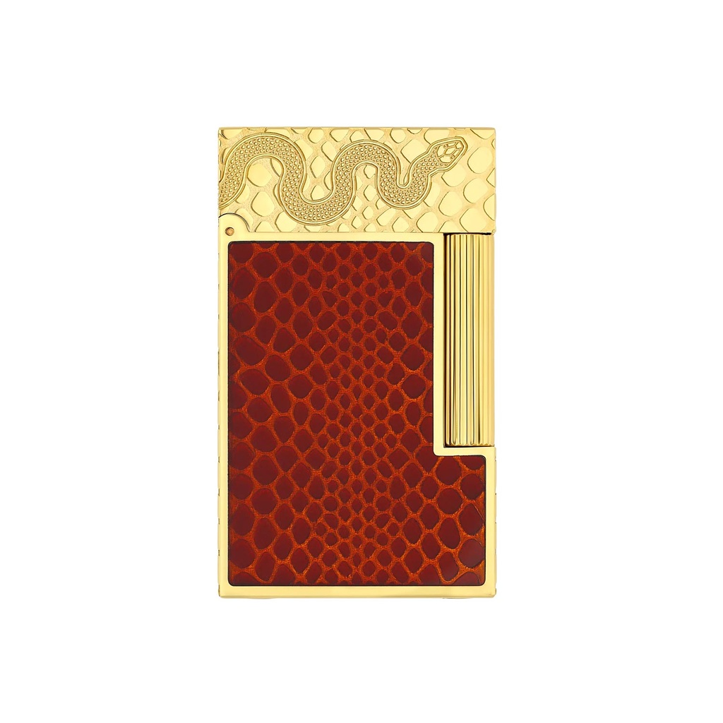 Briquet Ligne 2 Partagas Maestra  bleu/or jaune