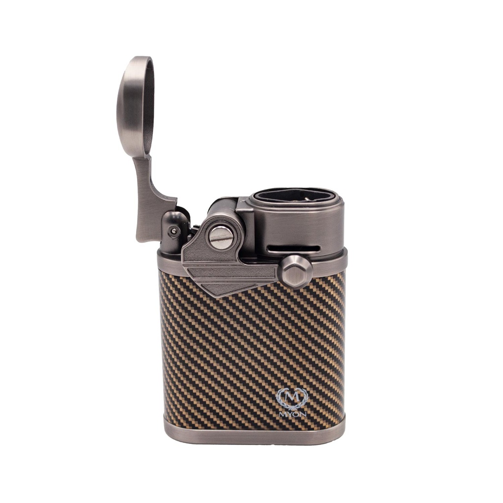 Briquet Myon Table Carbone or 4 jet flammes