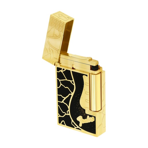 Briquet Ligne 2 Cling Fender noir et doré