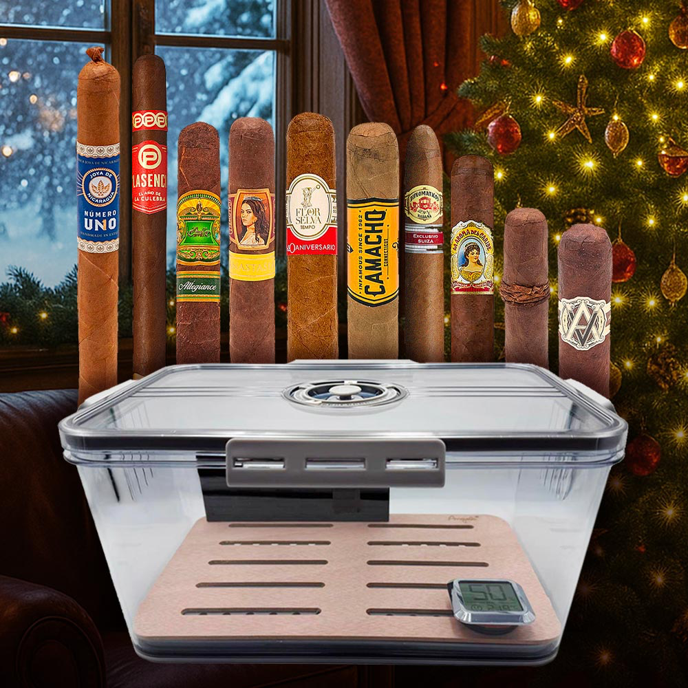 Humidor Clickbox Angelo & Cigares set Noel 2025