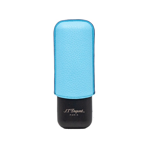 Étui S.T. Dupont 2 cigares turquoise mat