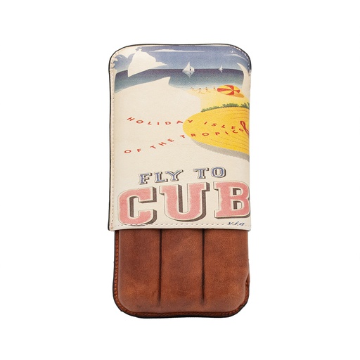 Etui 3 Cigares Fly to Cuba