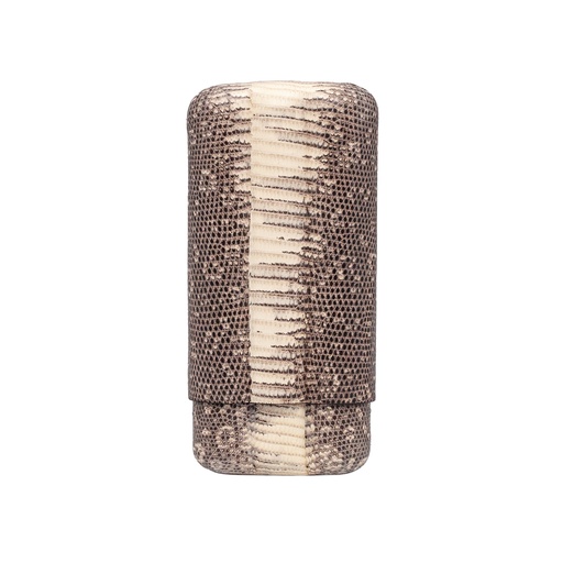 ​Cave de poche 3 cigares Lézard beige sublimes