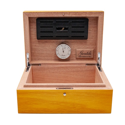 ​​Humidor Luxe Bolivar jaune