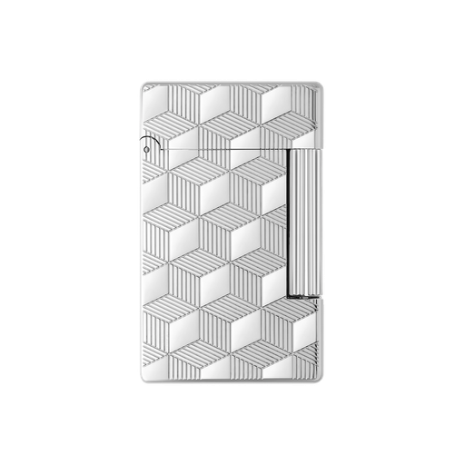 S.T.Dupont Briquet Initial Cube argenté