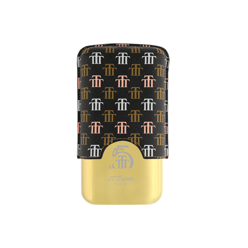 Étui Dupont 3 cigares Trinidad noir et doré