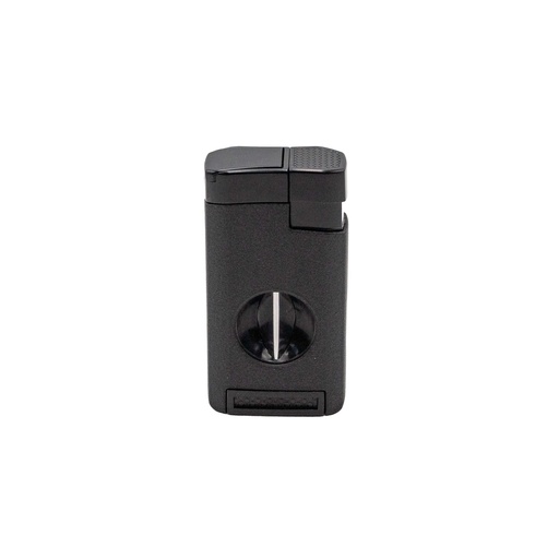 Briquet Excalibur 3-Jet Cross +V-Cutter black