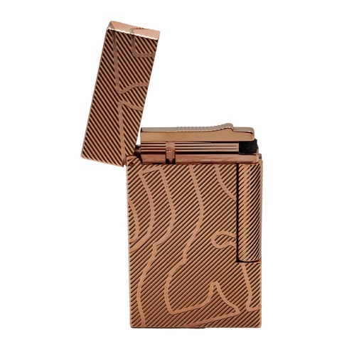 Briquet Ligne 2 Partagas Maestra  bleu/or jaune