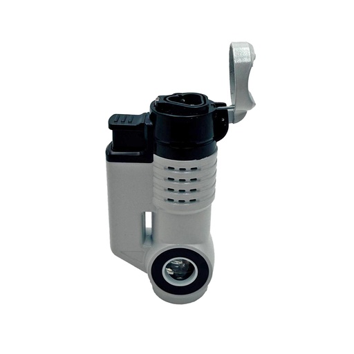 Briquet Triple Jets Flammes blanc