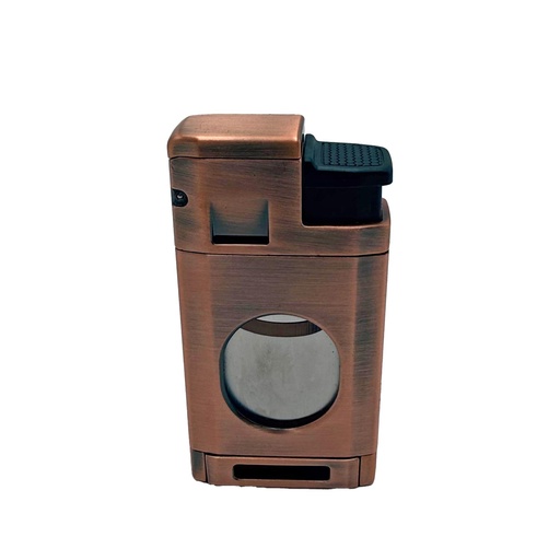 Briquet Triple Jets Flammes coupe cigare cuivre
