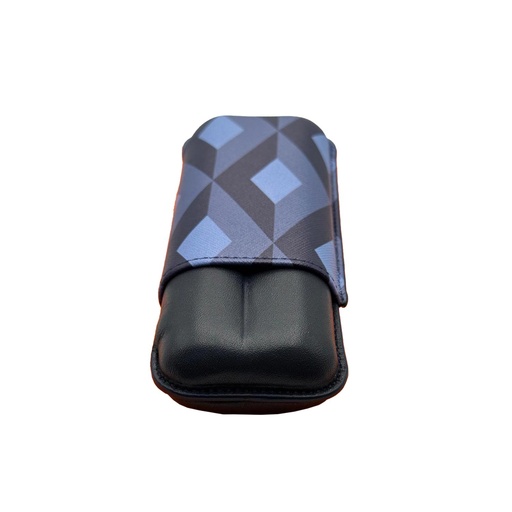 Étui 2 cigares Nuit Urbaine Space Blue