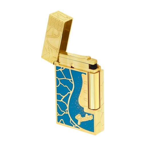 Briquet Ligne 2 Cling Fender blue gold