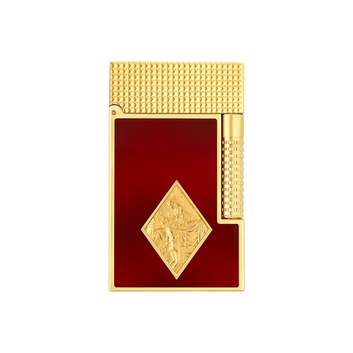 Briquet S.T. Dupont Le Grand Cling Romeo & Julieta rouge or