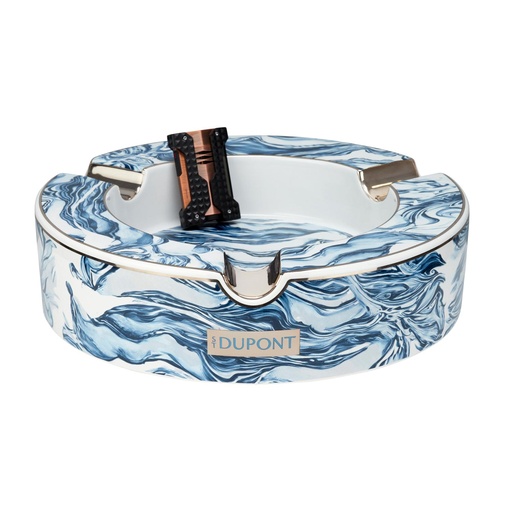 Cendrier XL bleu Wave